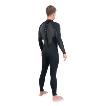 M. QUANTUM BACK ZIP FULL SUIT 5/4/3 GBS BLK/GRAY