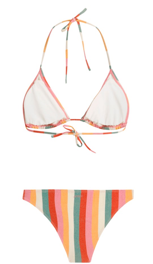 PRTPIKE TRIANGLE BIKINI DUSKY ROSE