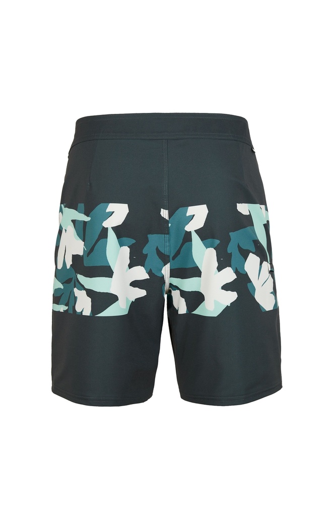 HYPERFREAK CAMORRO 17'' BOARDSHORTS GREY ART FLOWER