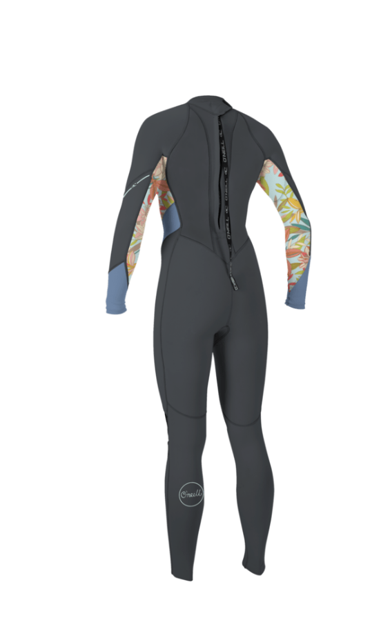 WOMEN BAHIA 3/2 BACK ZIP FULL GRAPHITE/DAHLIA/INFINITY