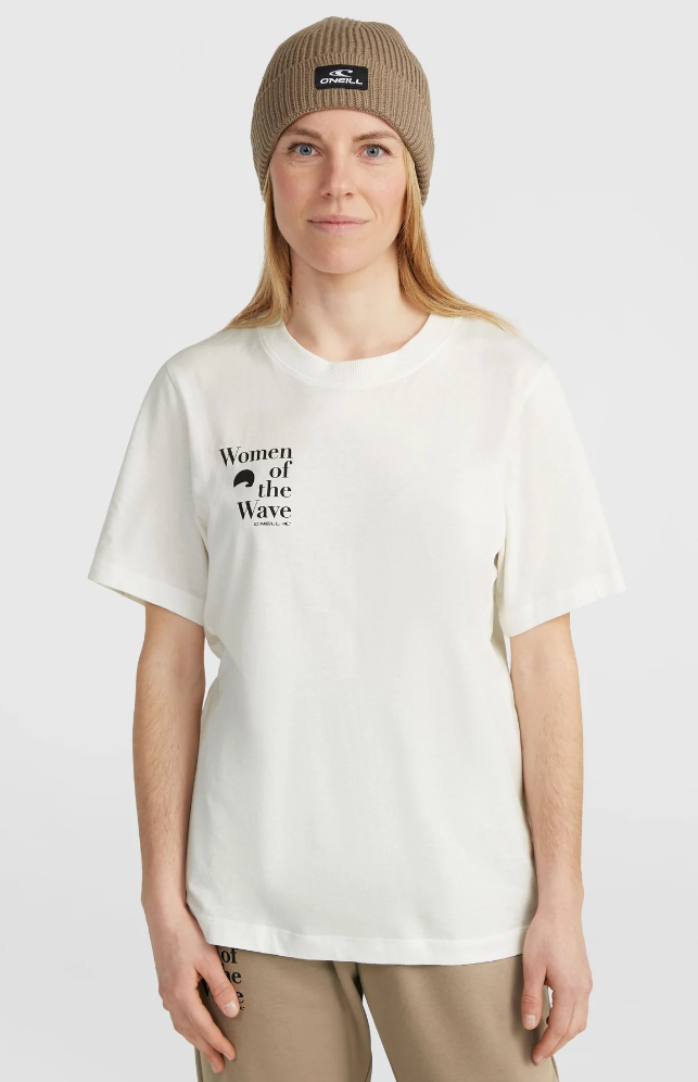 WOMEN OF THE WAVE TSHIRT SNOW WHITE