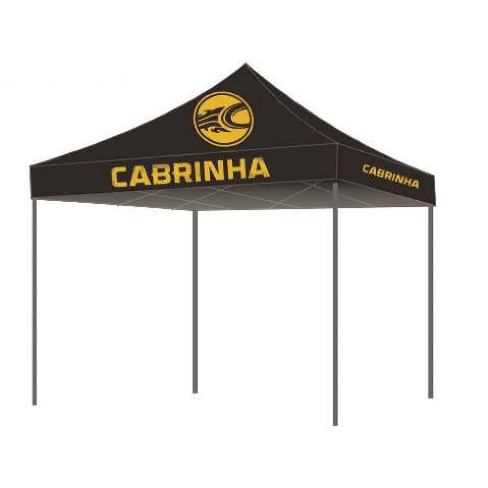 TENT CAB LOGO 3X3M HEX POP UP