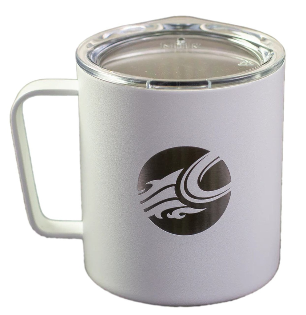 CAB 12 OZ CAMP CUP WHITE