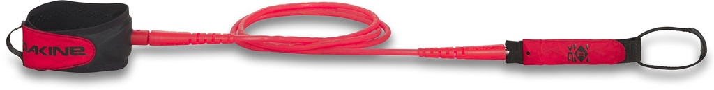 KAIMANA TEAM LEASH  6' x 1/4&quot; JJF RED