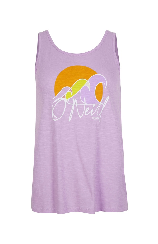 LUANA GRAPHIC TANK TOP PURPLE ROSE