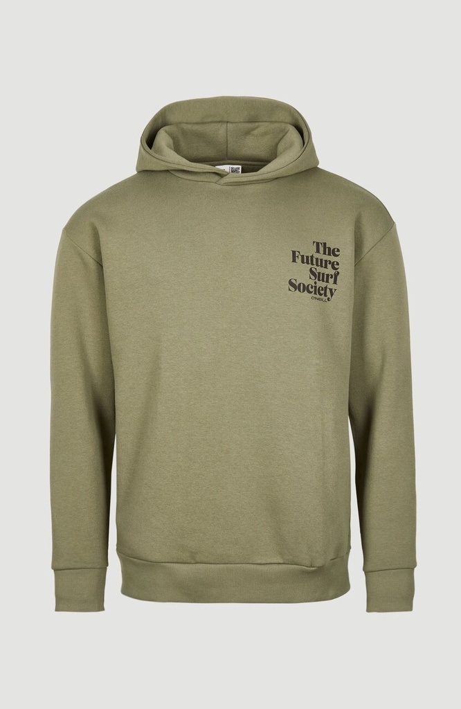 FUTURE SURF HOODIE DEEP LICHEN GREEN