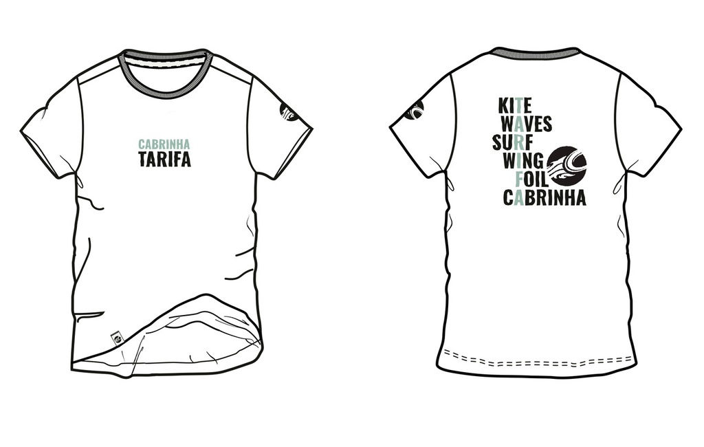 TARIFA SCRABBLE TSHIRT WHITE