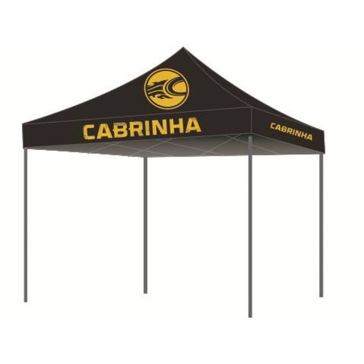 [K1MMTNTPU000XXX] TENT CAB LOGO 3X3M HEX POP UP