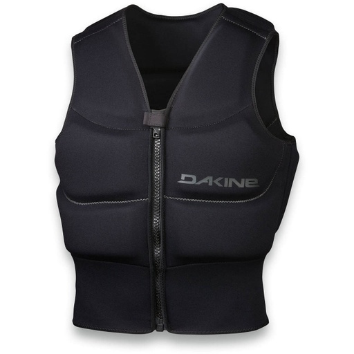 STAR IMPACT VEST FRONT ZIP BLACK