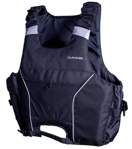 STAR IMPACT VEST FRONT ZIP BLACK