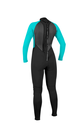 WOMEN REACTOR 2 BACKZIP 3/2 BLK/LTAQUA