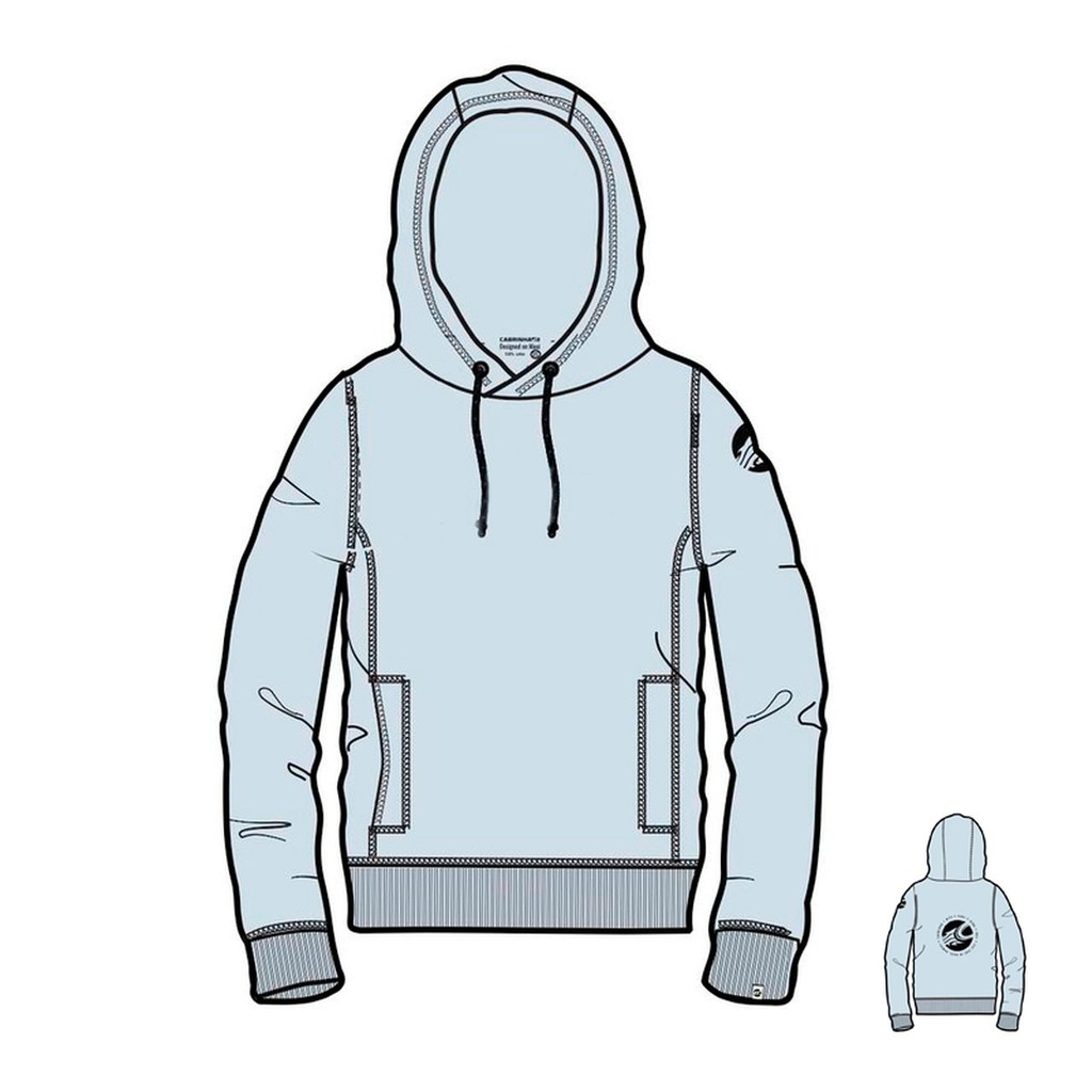 KSWF HOODIE LIGHT BLUE