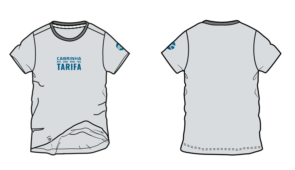 TARIFA KSWF TSHIRT LIGHT GREY