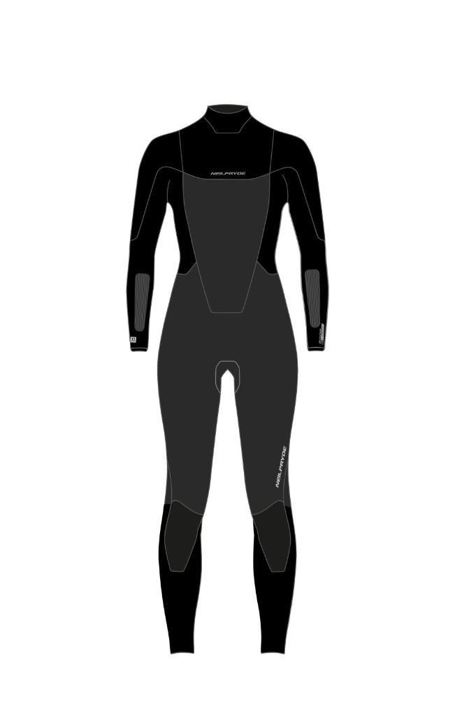 STORM FULLSUIT 5/4 BZ BLACK