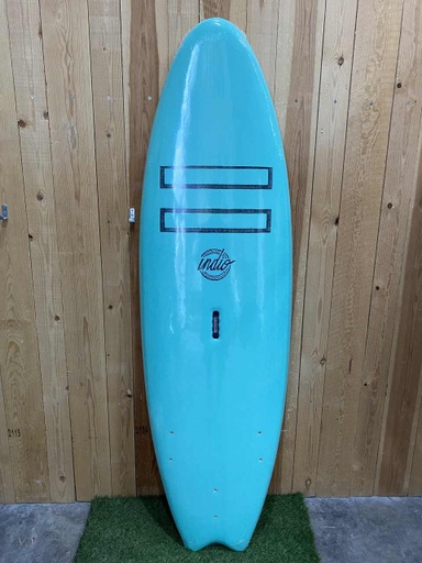 [1424] SOFTBOARD FISH 6'0&quot; TURQUOISE