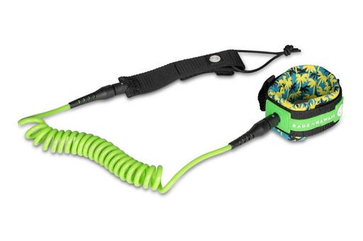 [LEASHCOIL77C3] LEASH COIL 7&quot; 7mm GREEN