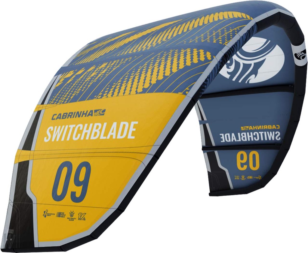 SWITCHBLADE KITE ONLY 2022 CYAN/YELLOW