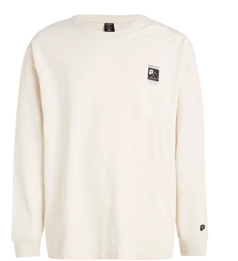 MNS SHELBY L/S TSHIRT KITOFFWH