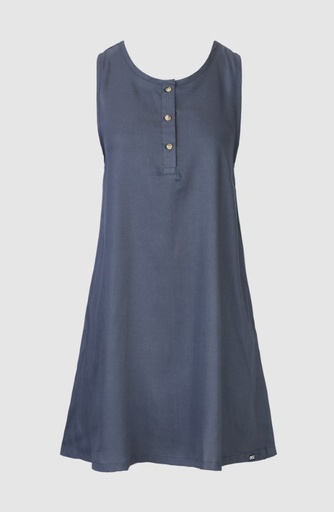 LORNA DRESS B DARK BLUE