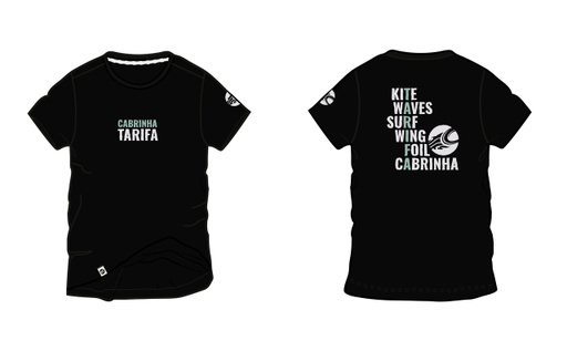 TARIFA SCRABBLE TSHIRT BLACK