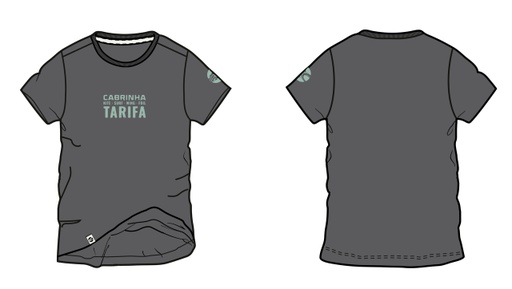 TARIFA KSWF TSHIRT DARK GREY